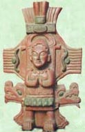 Kukulcán, Mayan god of the wind.